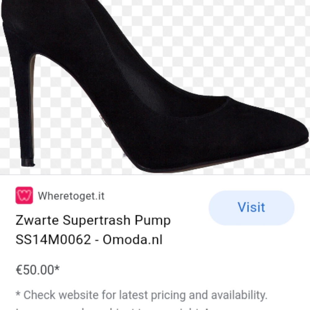 Supertrash Pumps $35